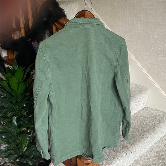 Luvamia Bohemian Green Denim Layering Jacket - Picture 7 of 12